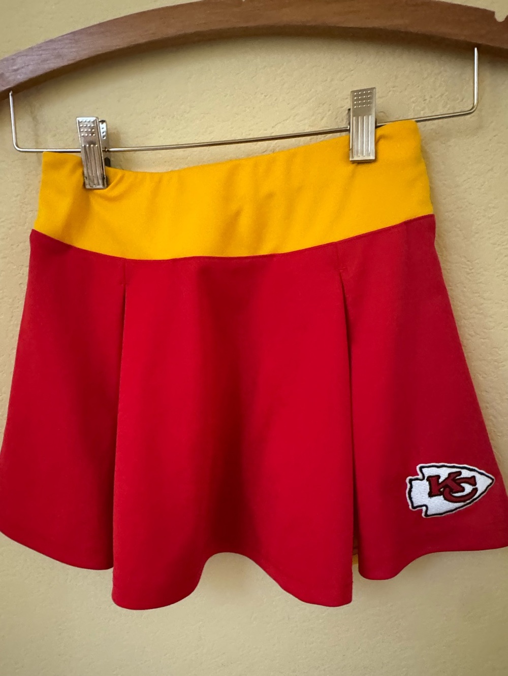 Kansas City Chiefs Cheerleading Skirt Size 7/8